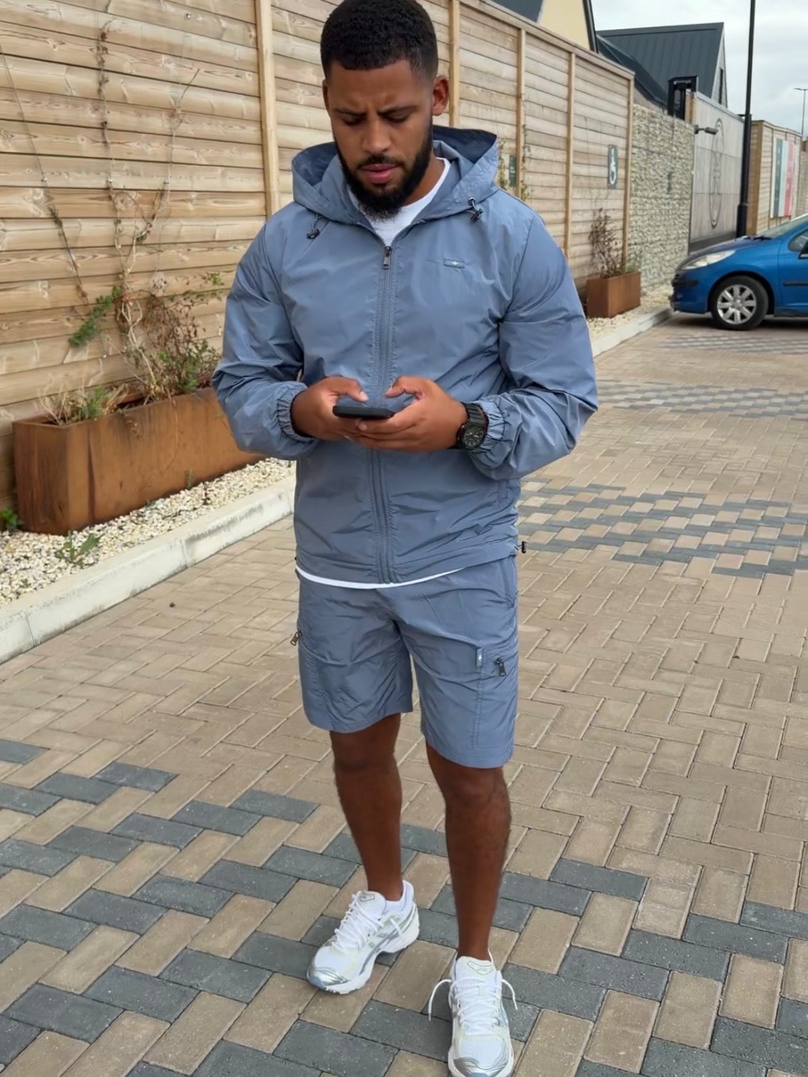 Blue Tech Shorts