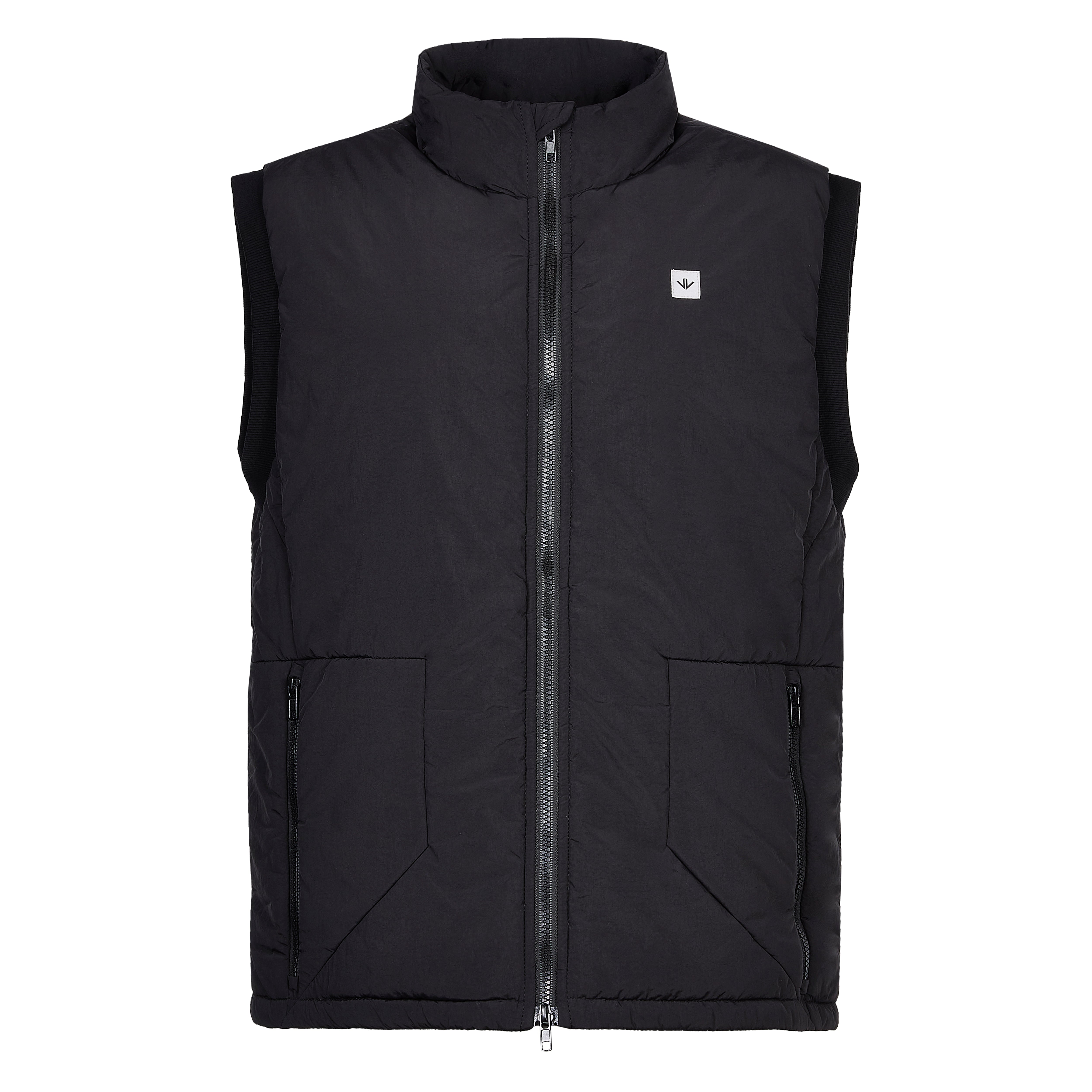 Black Core Nylon Gilet