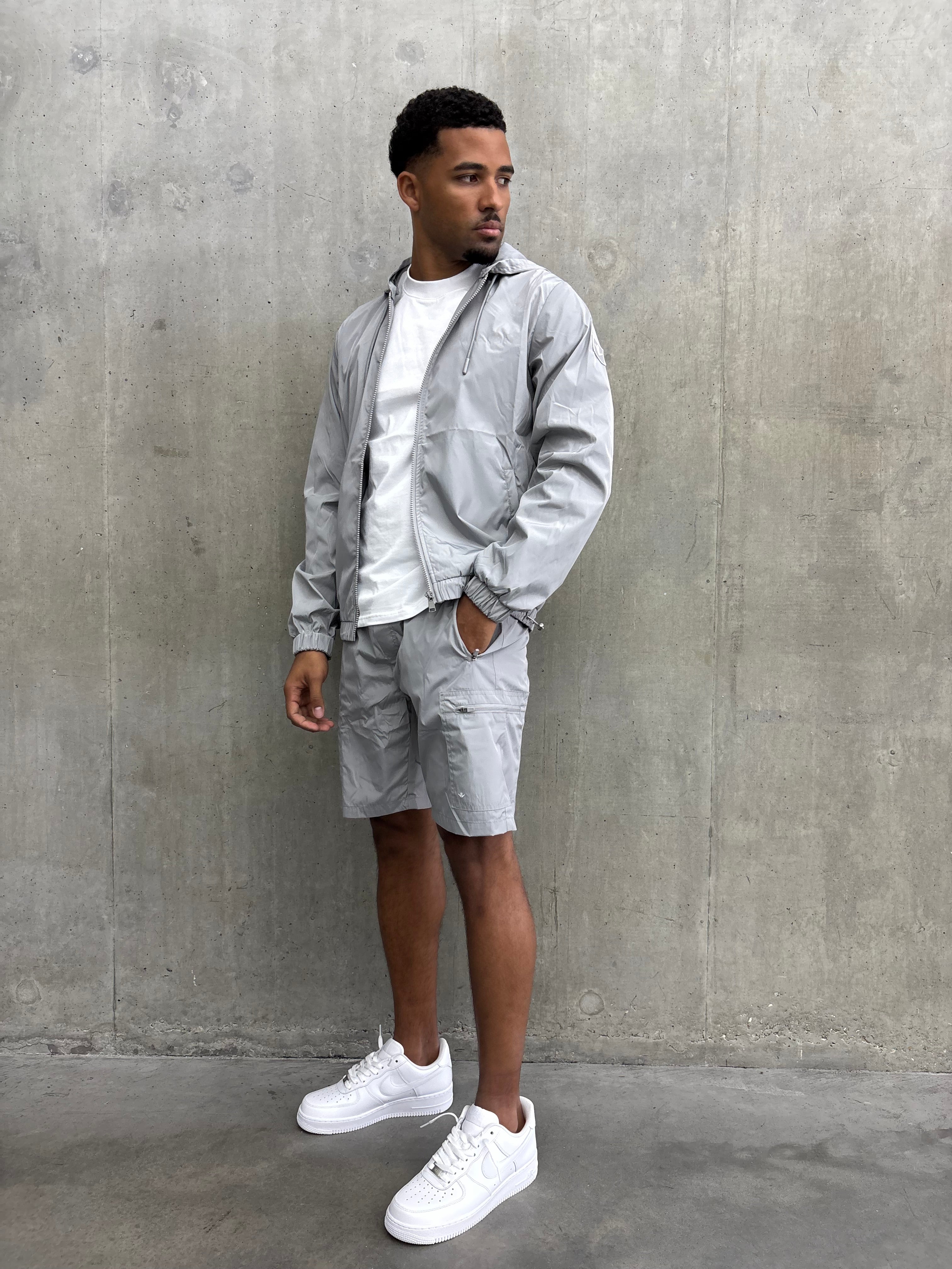 Light Grey Windcheater