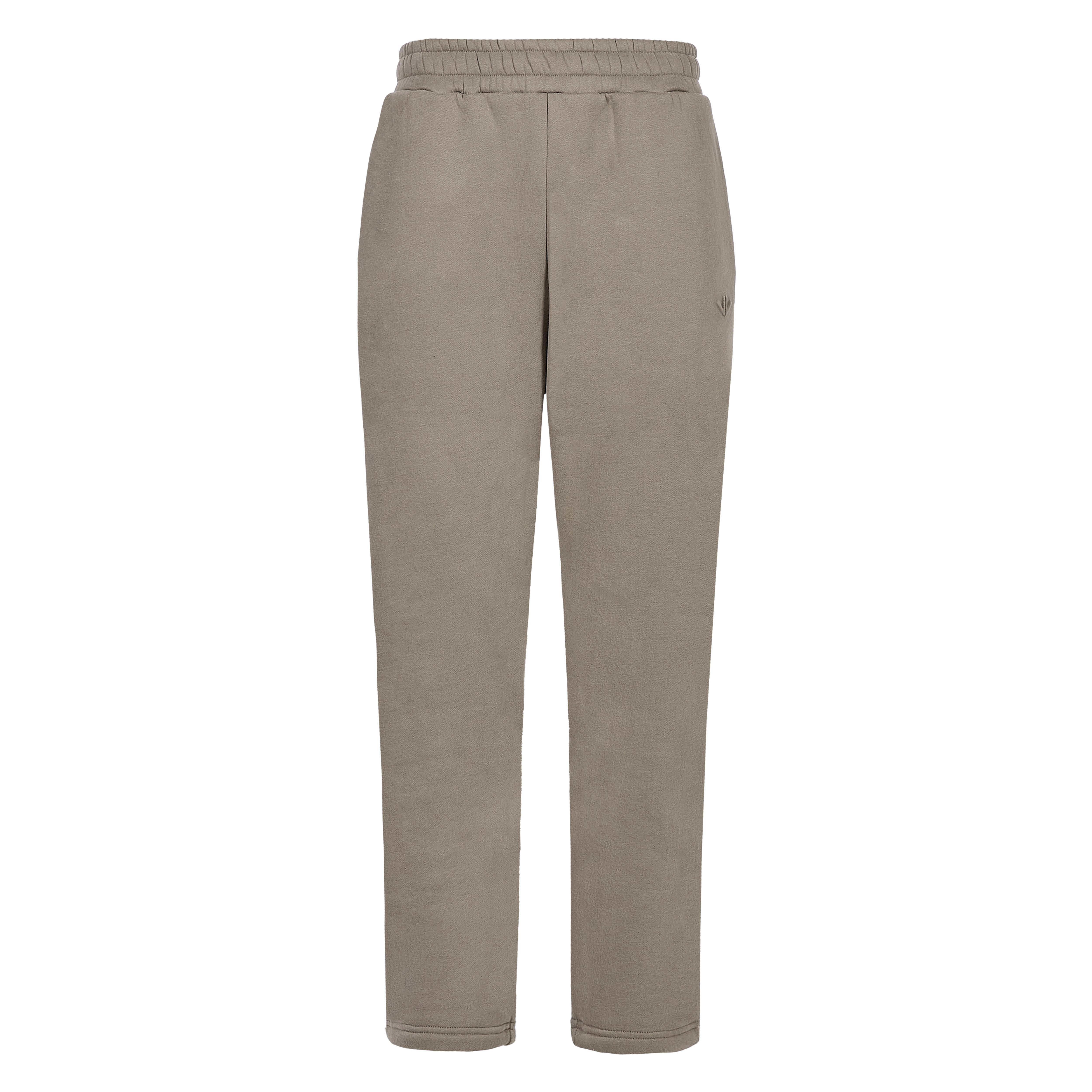 Khaki Polar Fleeced Relaxed Joggers