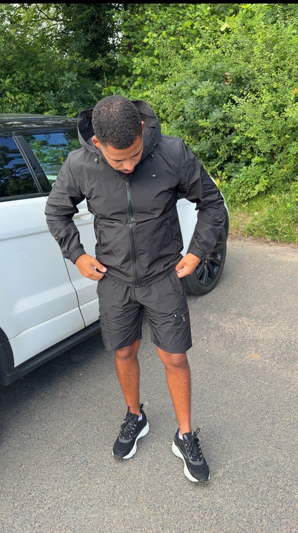 Black Tech Shorts