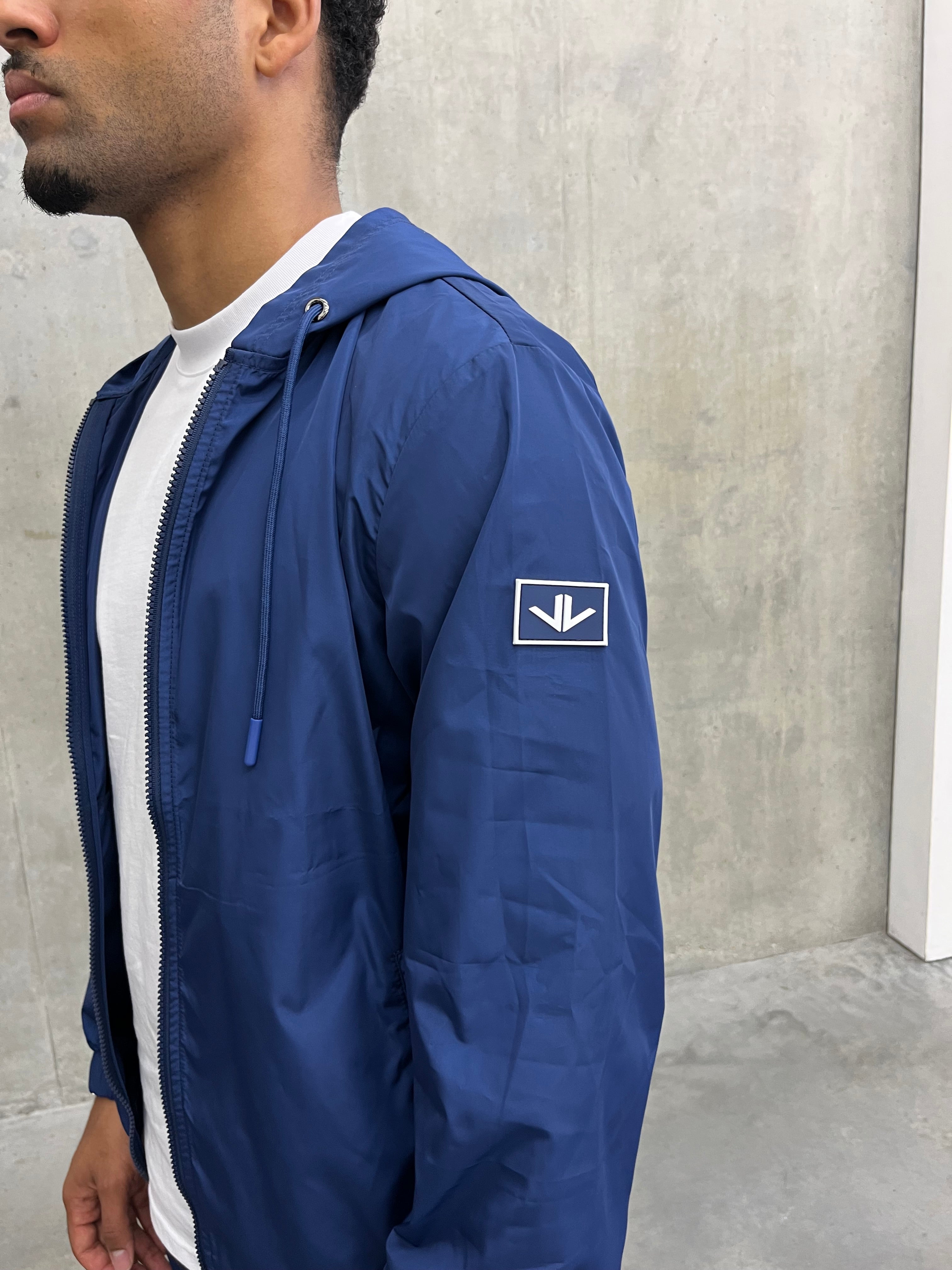 Navy Blue Windcheater