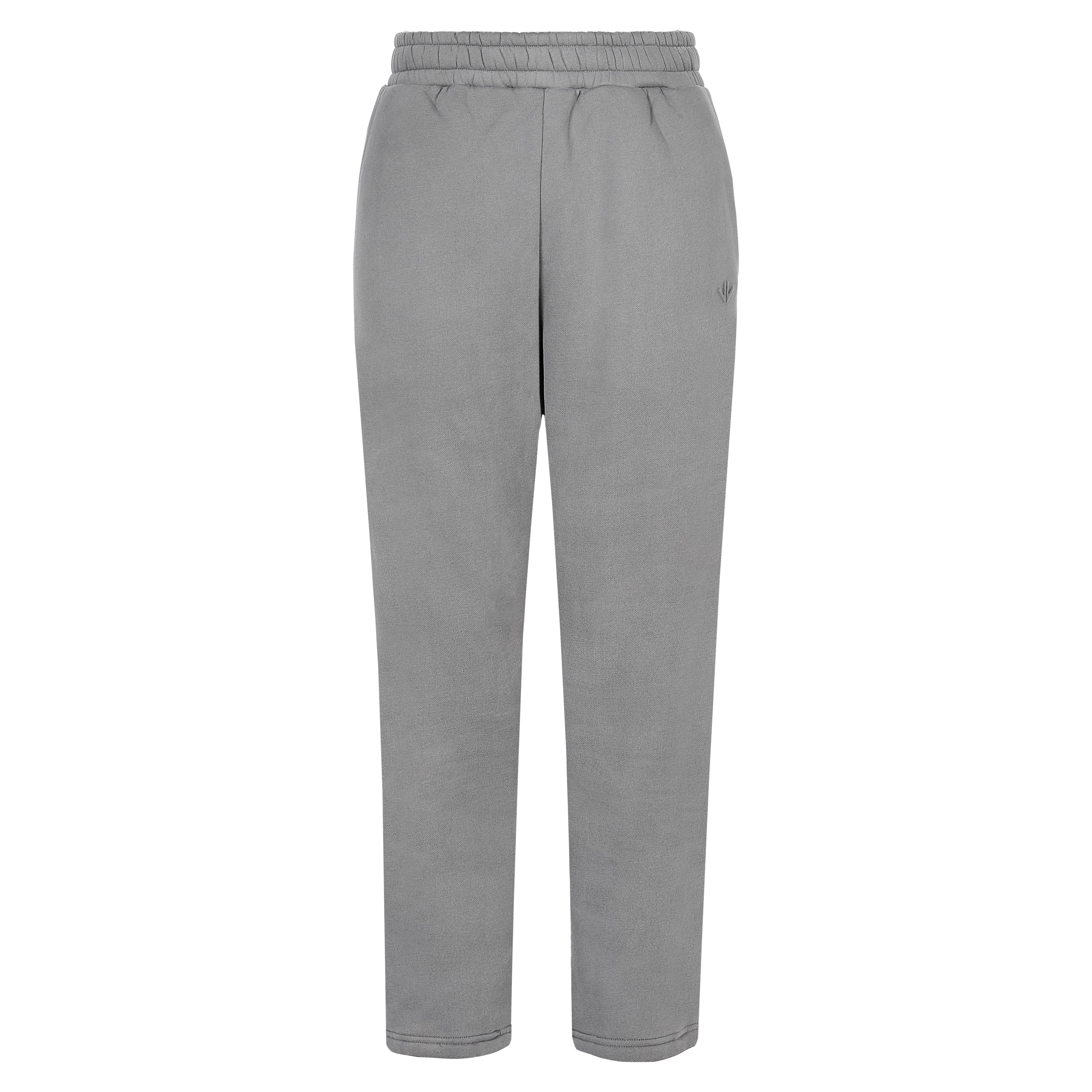 Relaxed Dark Grey Fleeced Joggers