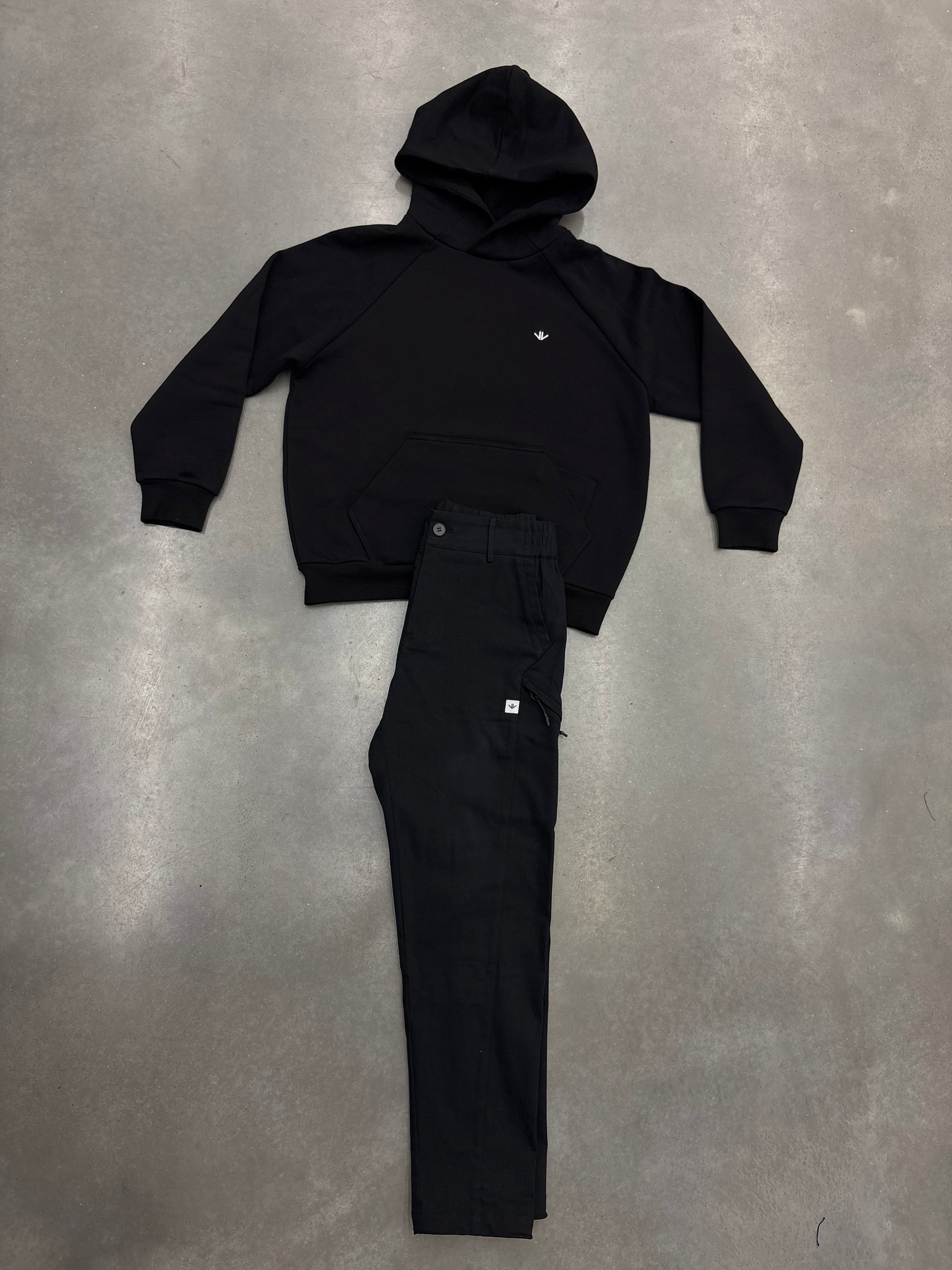 Timeless Black Combat Trousers