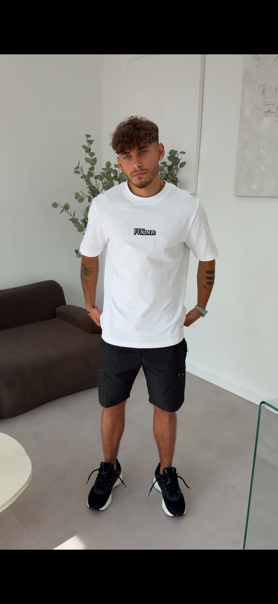 Black Tech Shorts