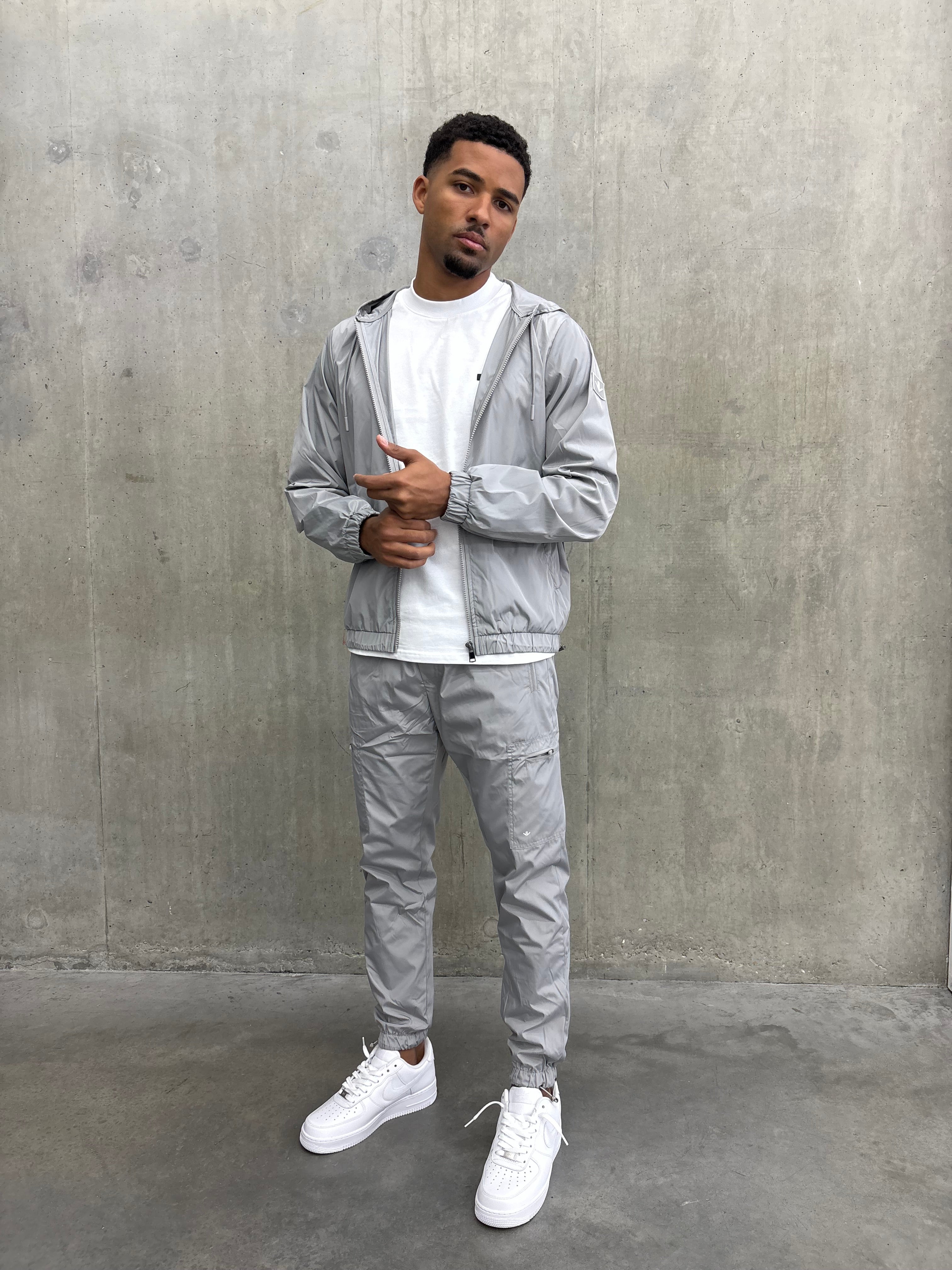 Light Grey Windcheater