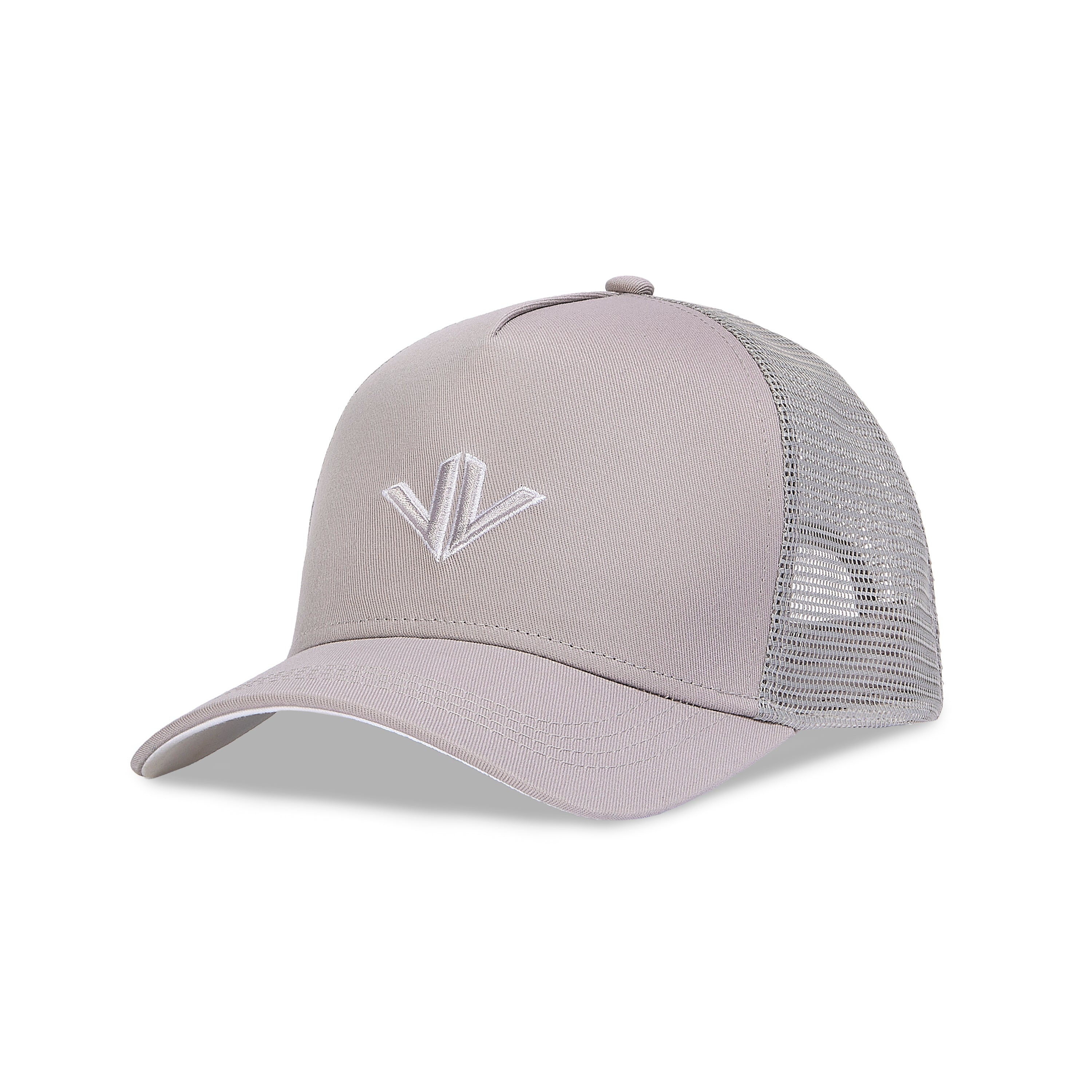 Mixed Grey White Cap