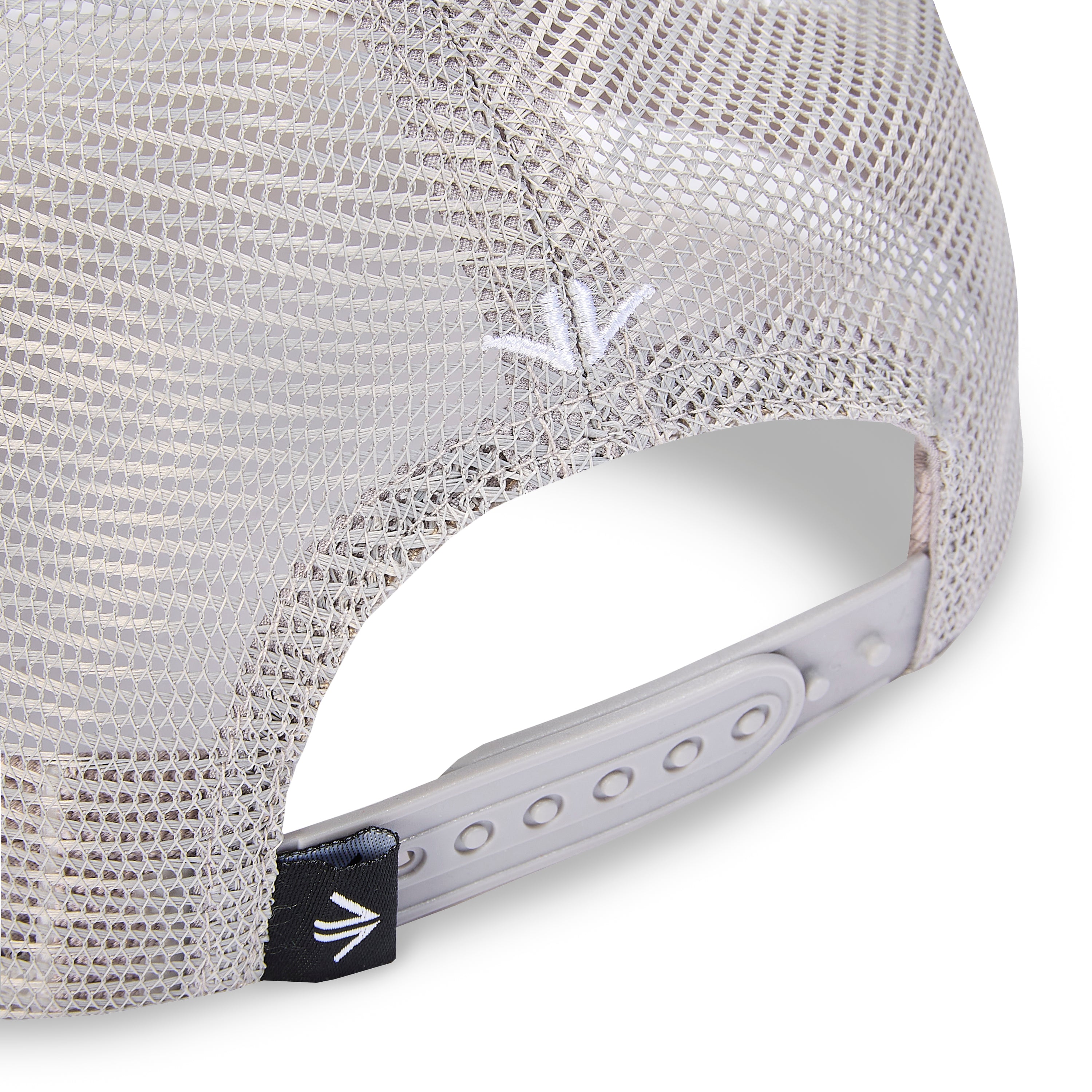 Mixed Grey White Cap