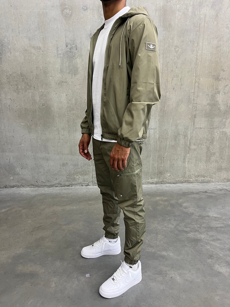 Khaki Windcheater