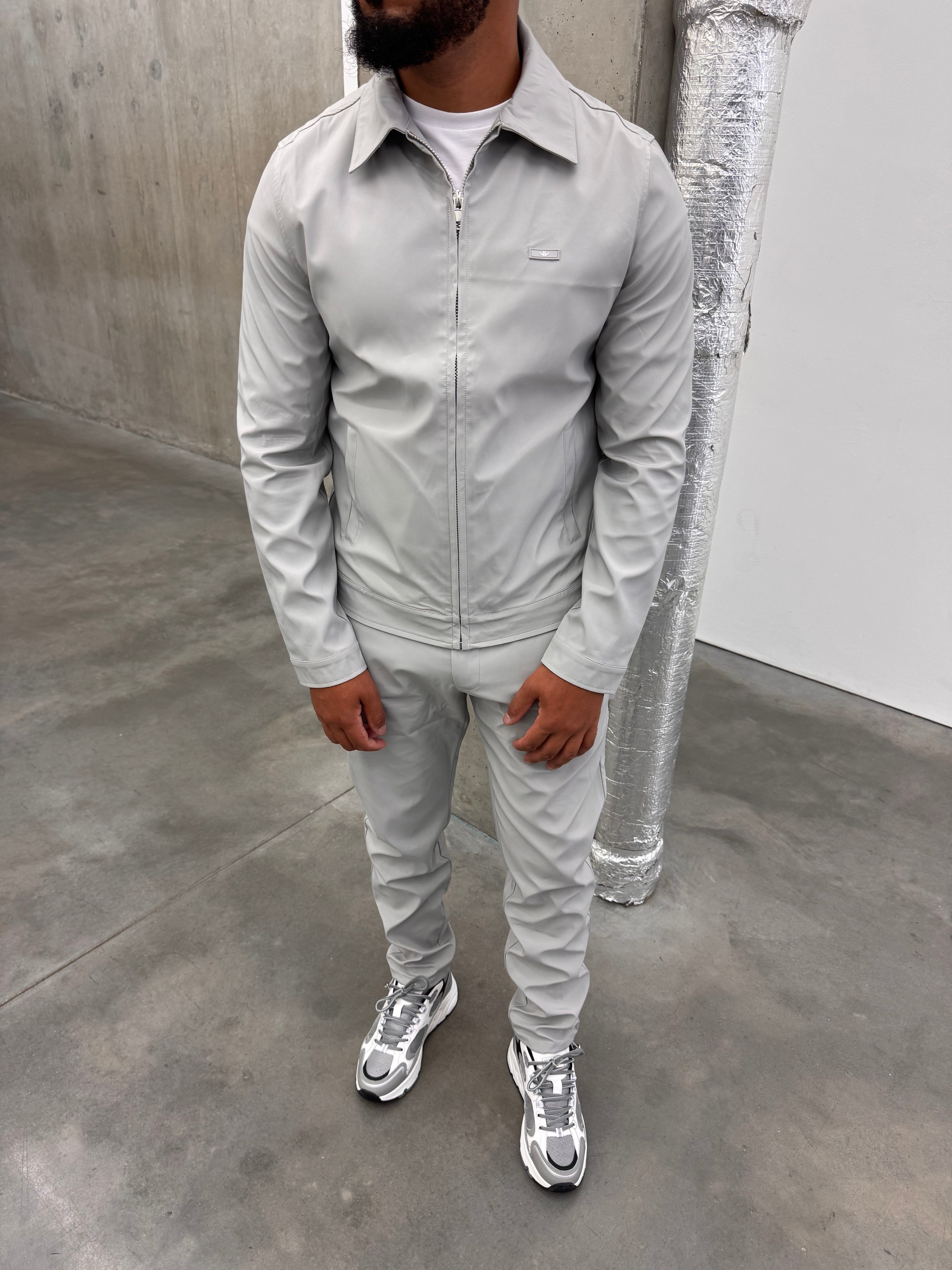 Light Grey Lux Jacket