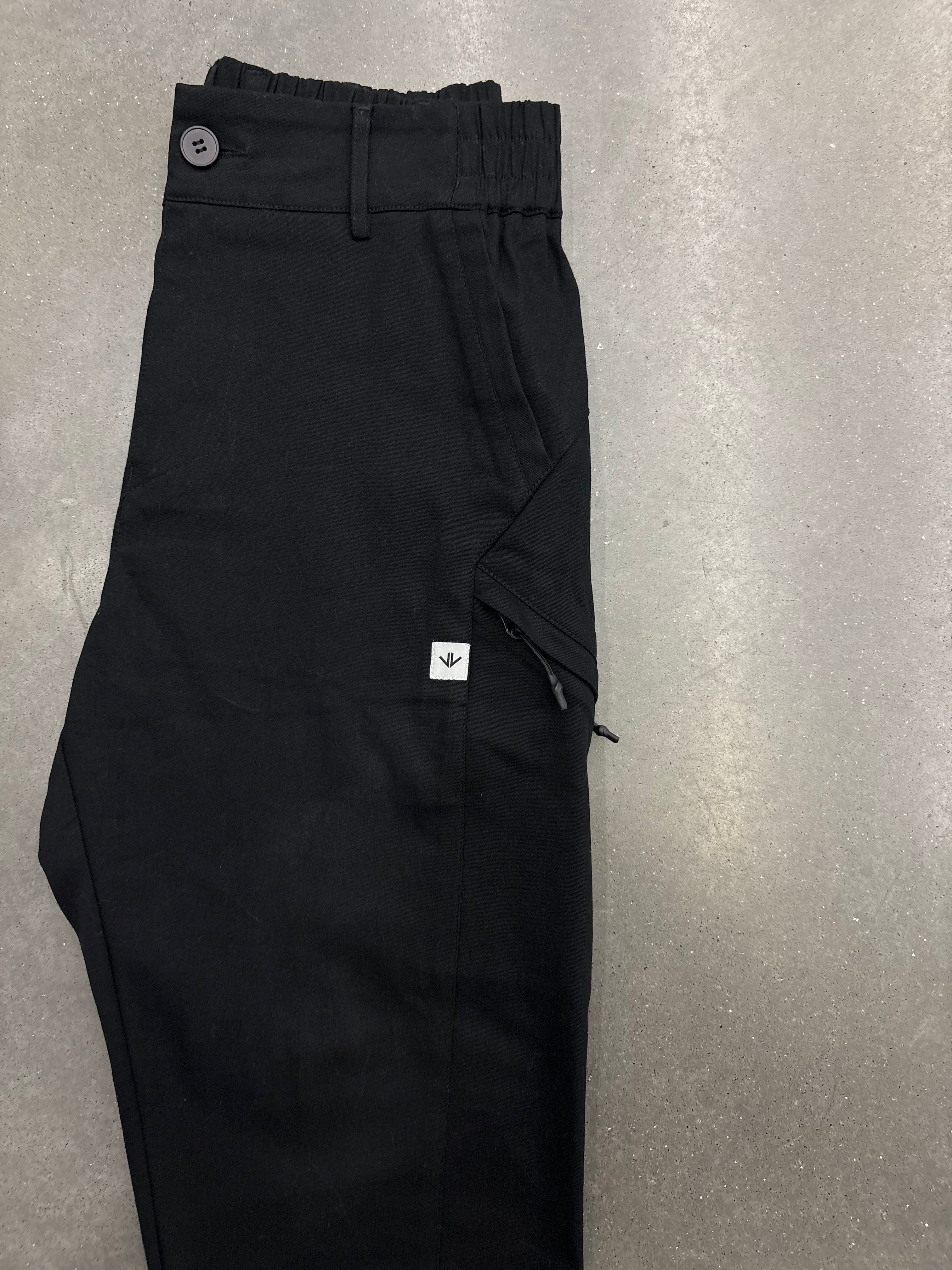 Timeless Black Combat Trousers