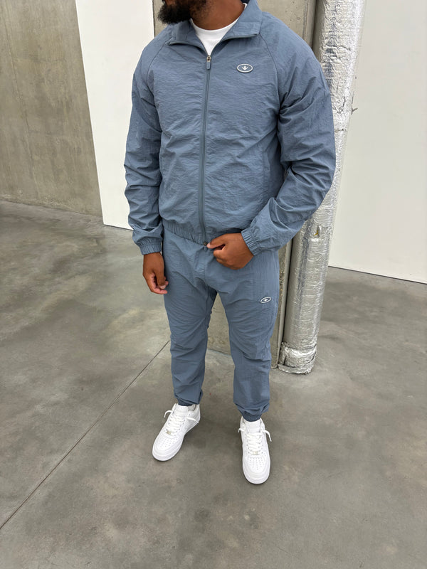 Blue Shell Suit Jacket