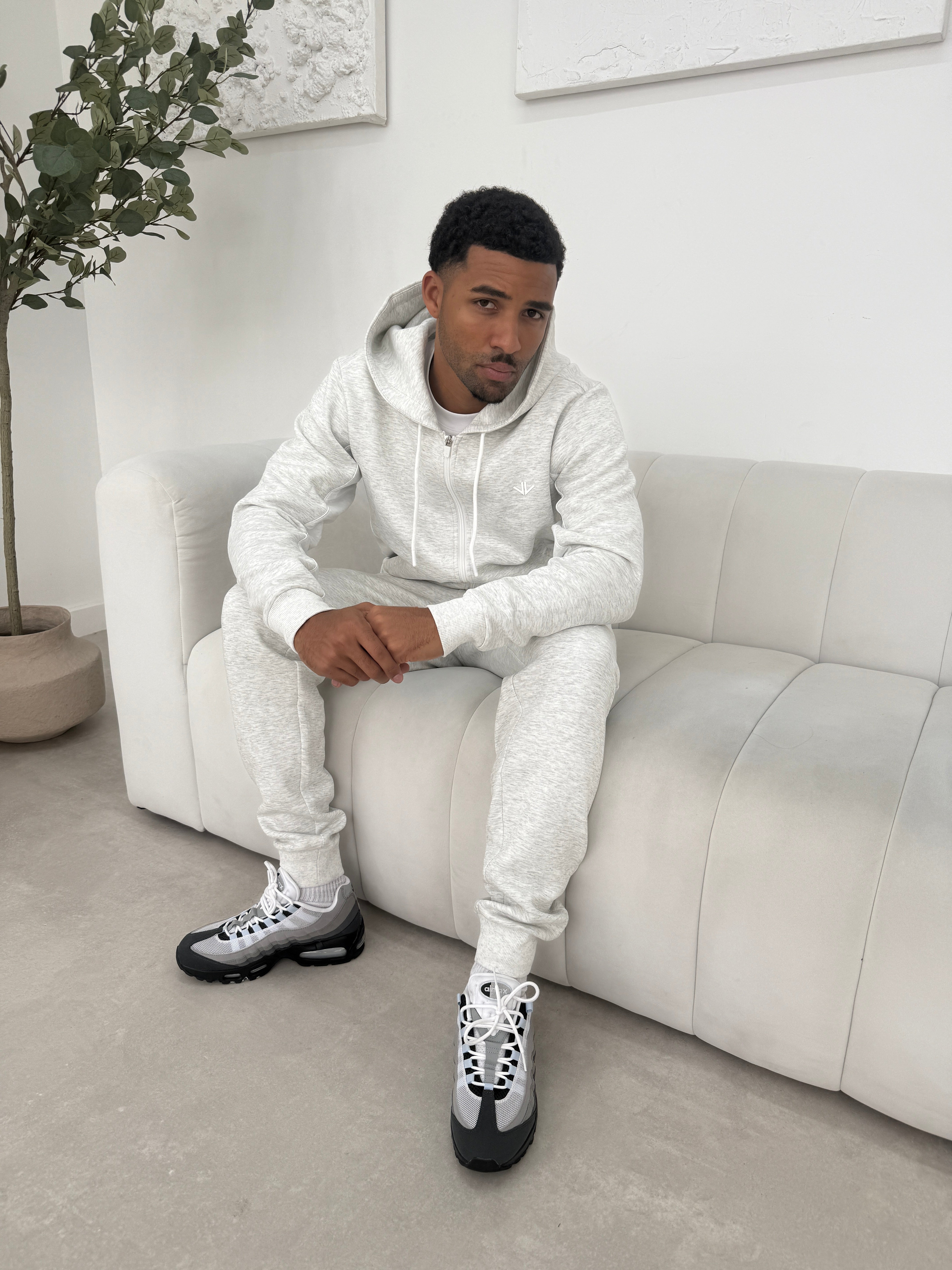 Light Grey Tech Joggers