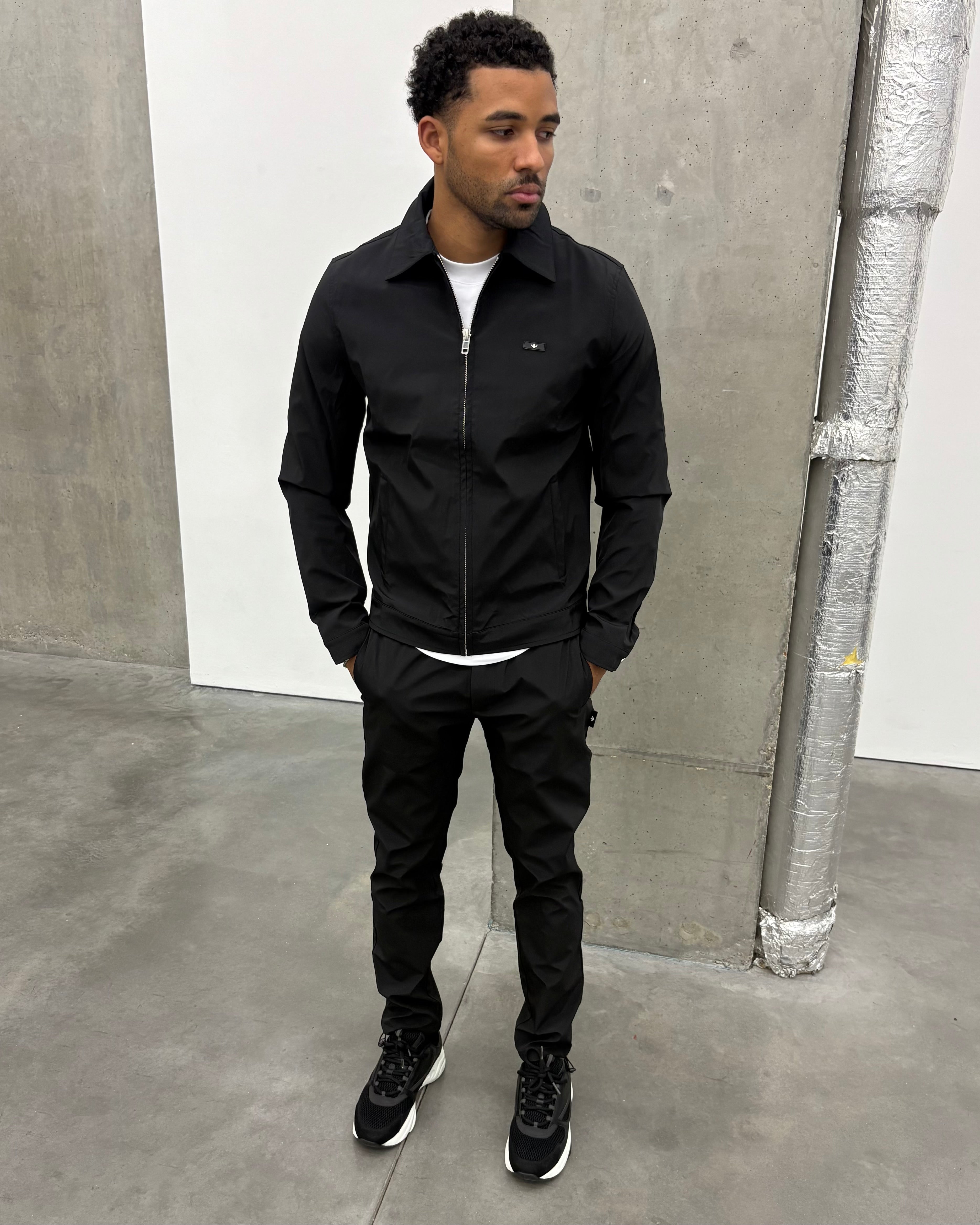 Black Luxe Overshirt