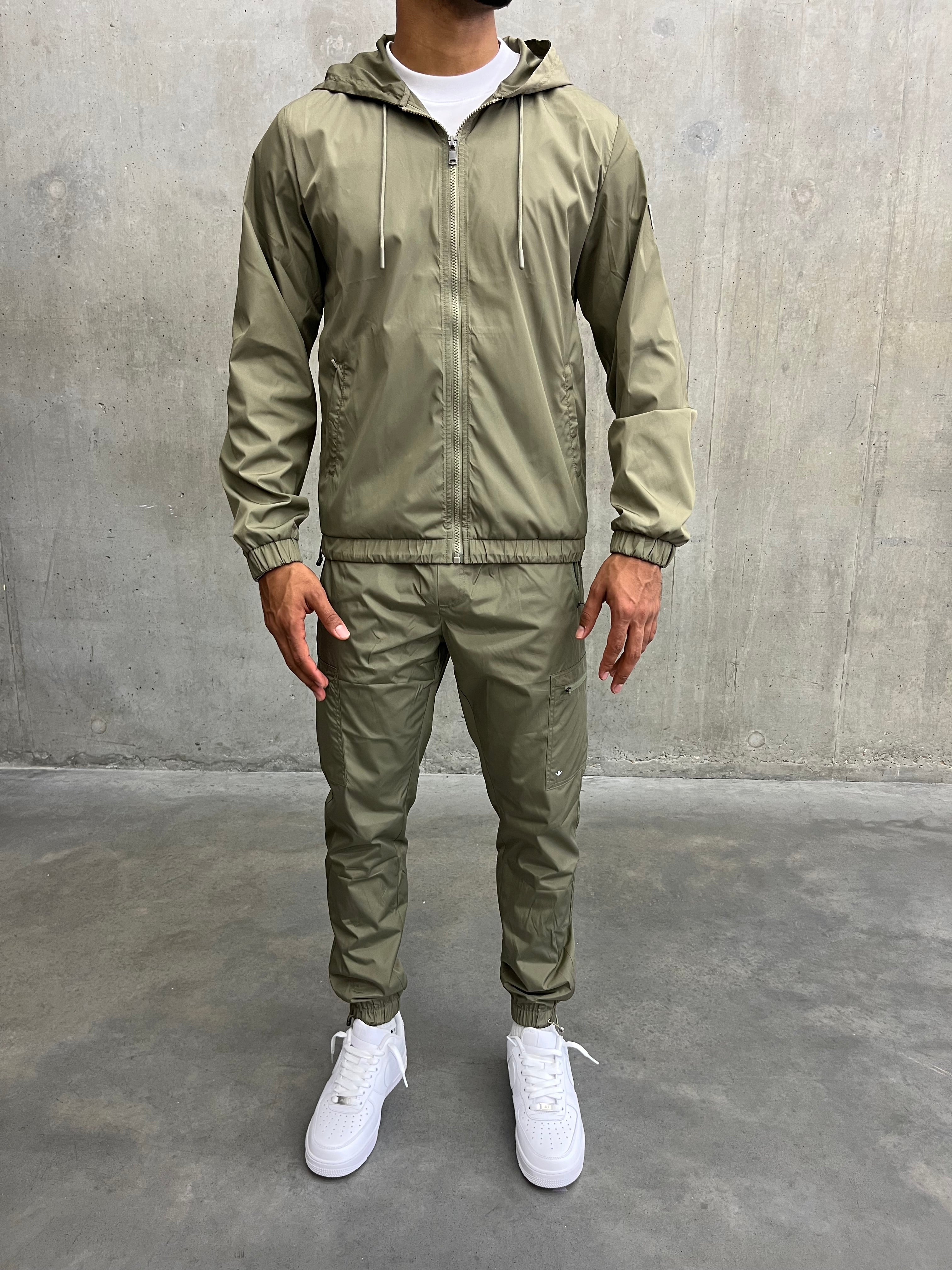 Khaki Windcheater