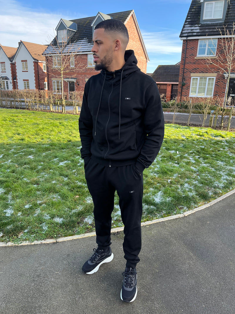 Black Essential Hoodie