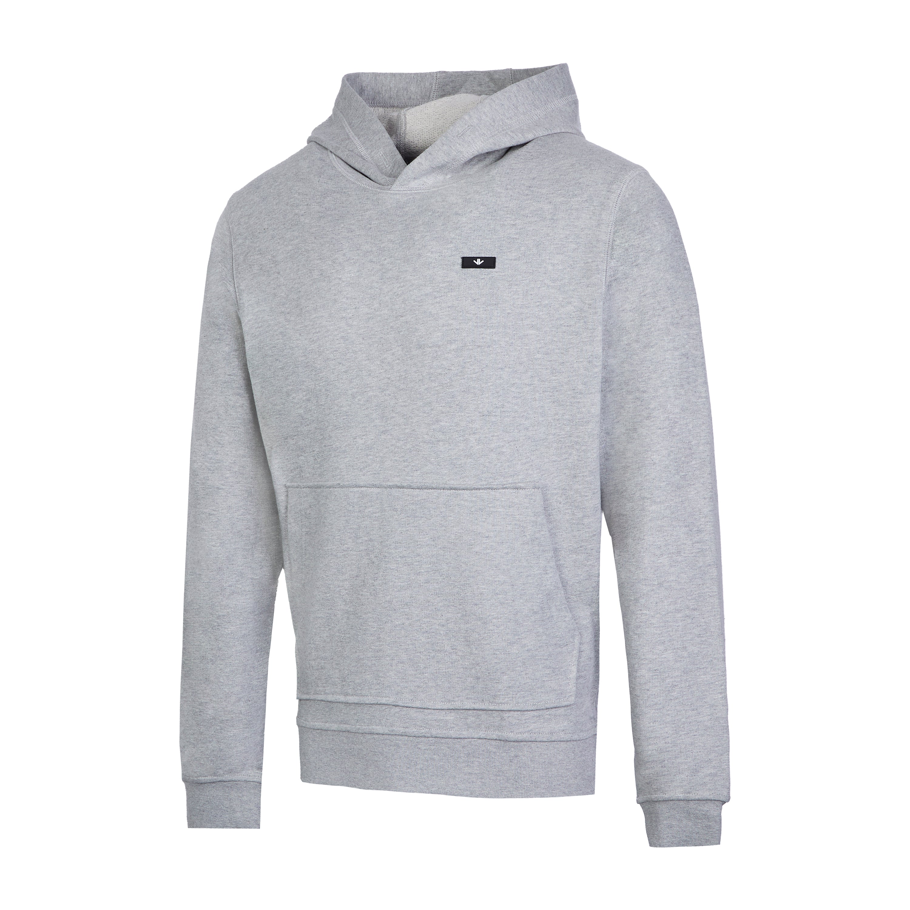 Light Grey Badge Hoodie