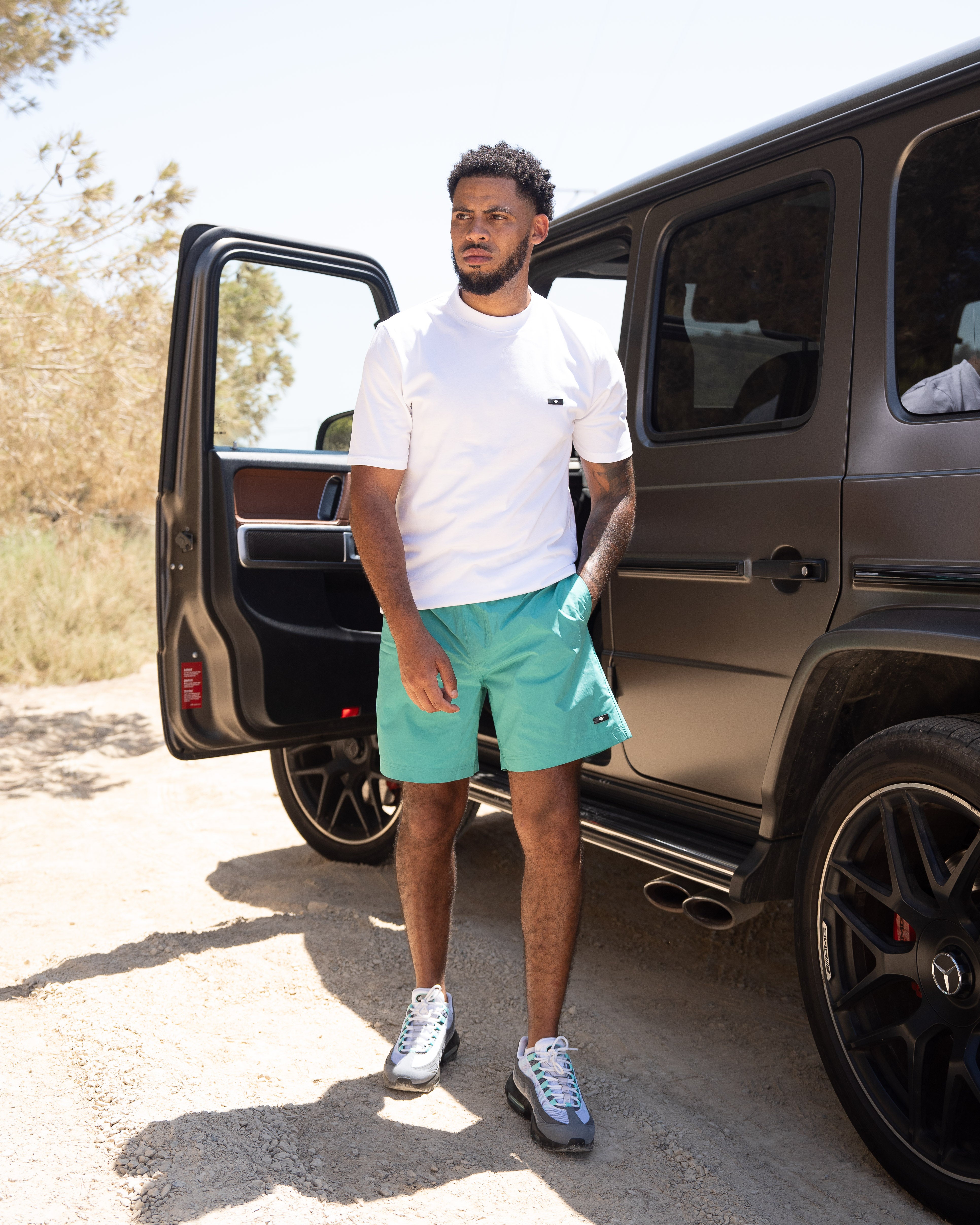 Turquoise Swim Shorts