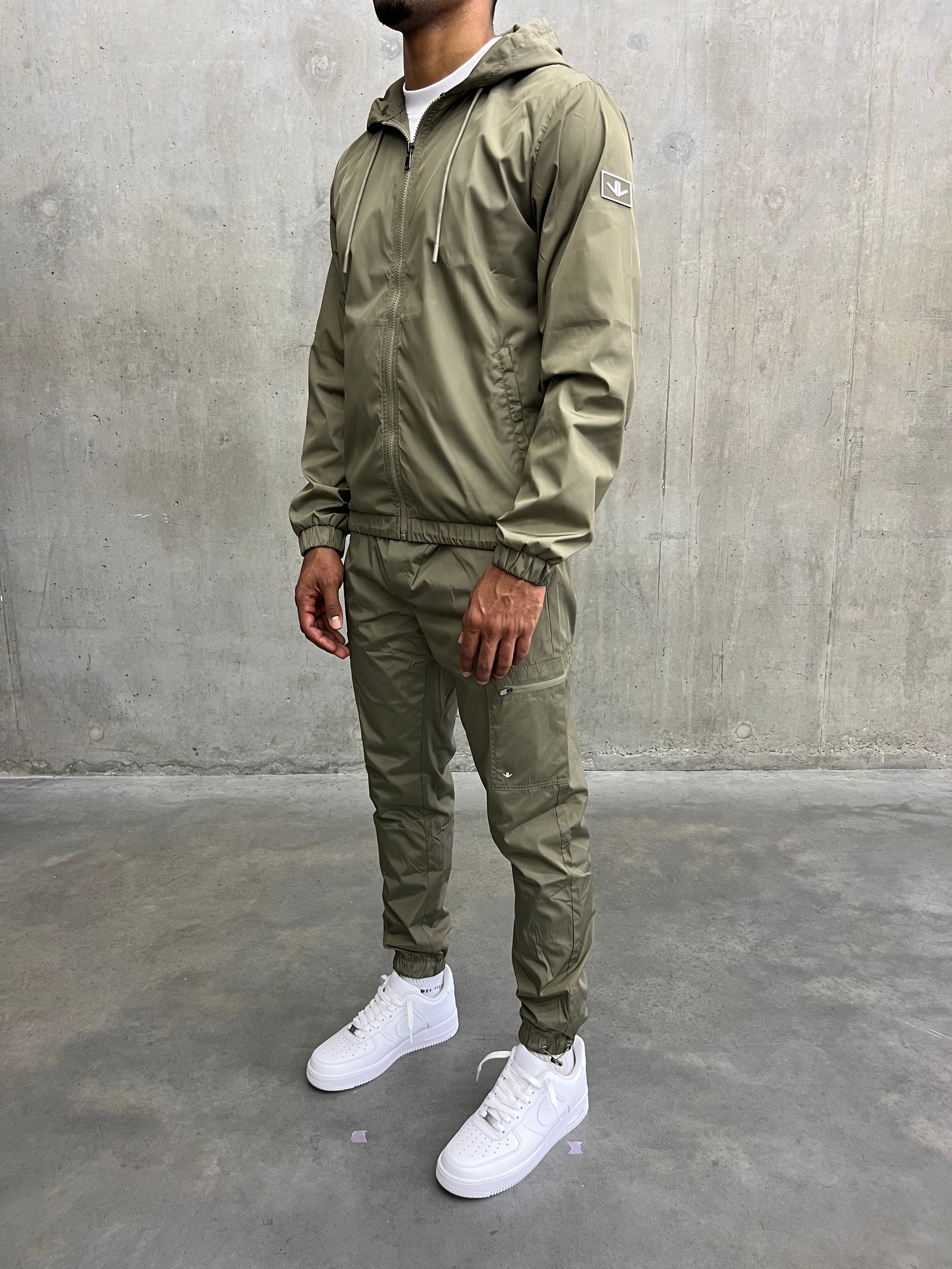 Khaki Windcheater