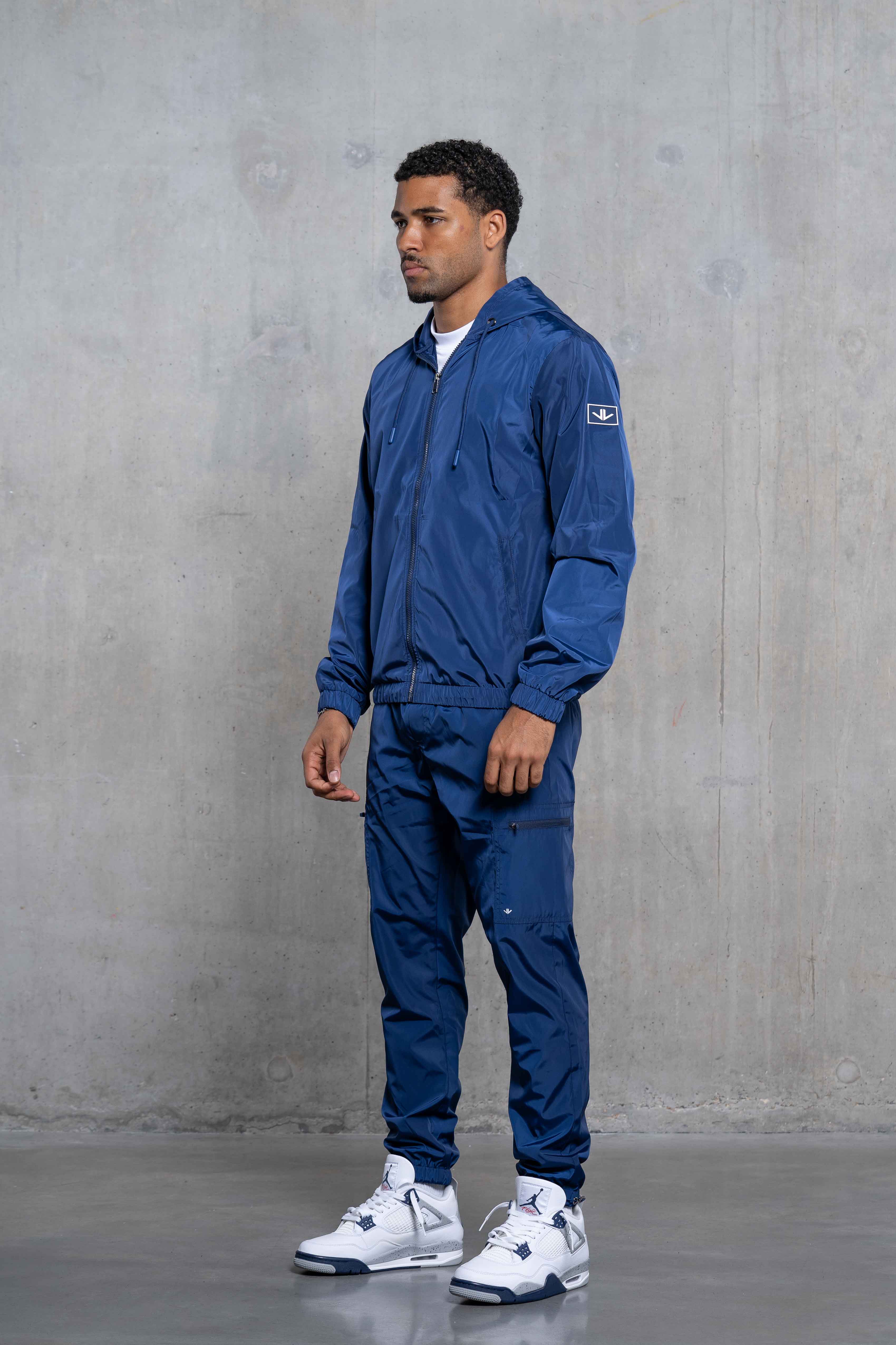 Navy Blue Windcheater