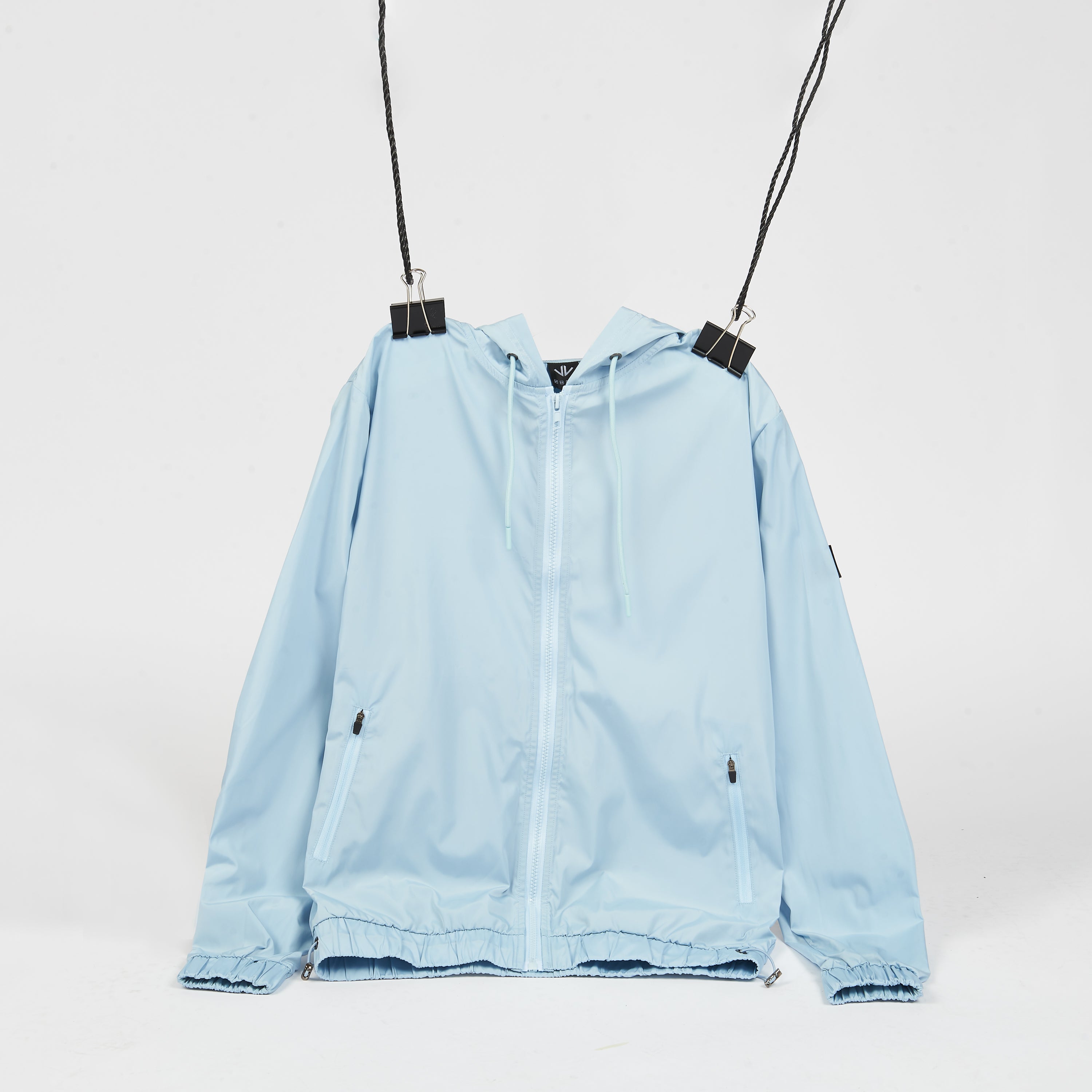 Baby blue 2024 windbreaker mens